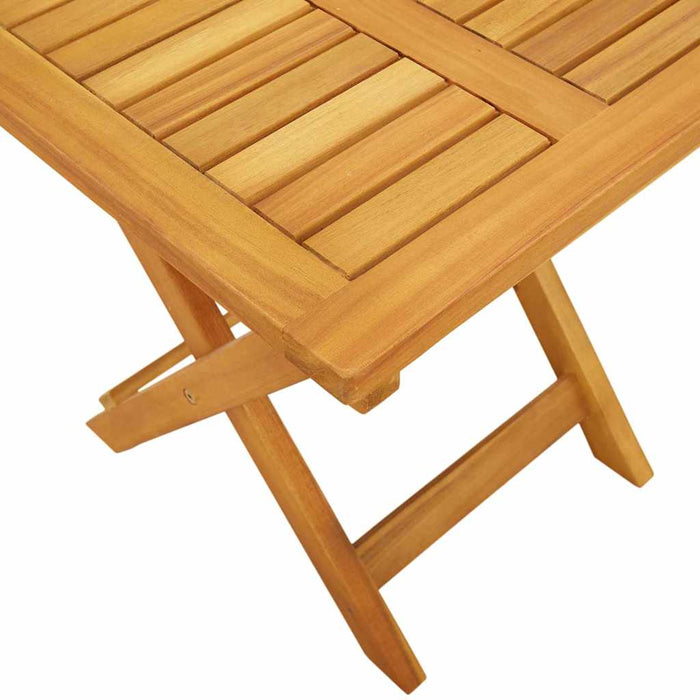 Șezlong 2-persoană 3 pcs Maro Lemn Solid de Acacia - WALTI WALTI