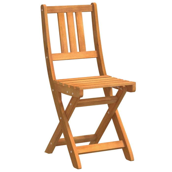 Set Bistro de Grădină 5 pcs Maro Lemn Solid de Acacia WALTI