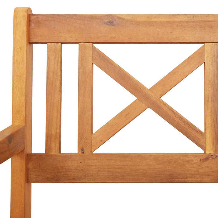 Set de 4 scaune 56x55.5x90 cm din lemn de acacia - WALTI WALTI