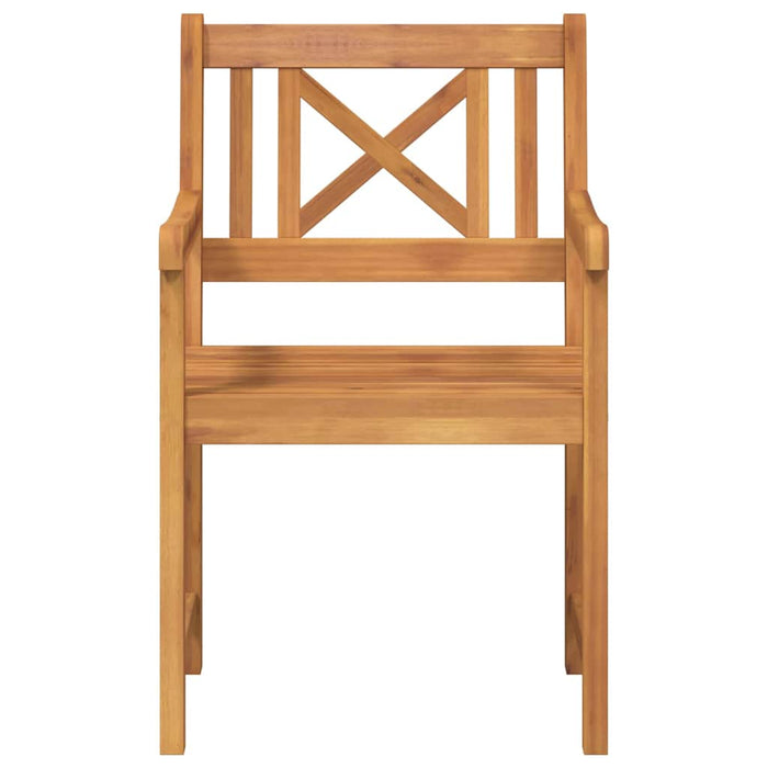 Set de 4 scaune 56x55.5x90 cm din lemn de acacia - WALTI WALTI