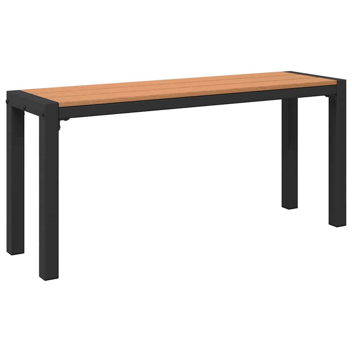 Bancă de grădină Maro 100 x 28 x 45cm Oțel - WALTI WALTI