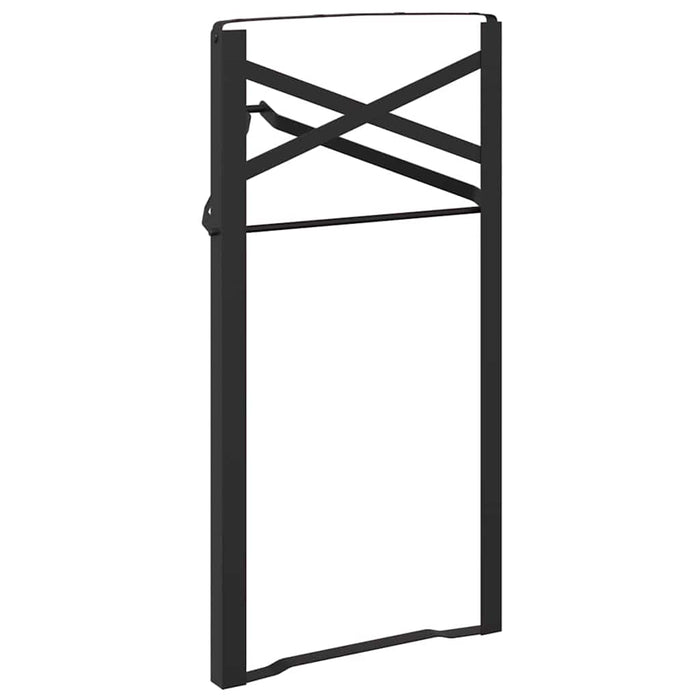Picior de masă pentru bere 2 pcs Negru 39 x 3 x 75 cm - WALTI WALTI