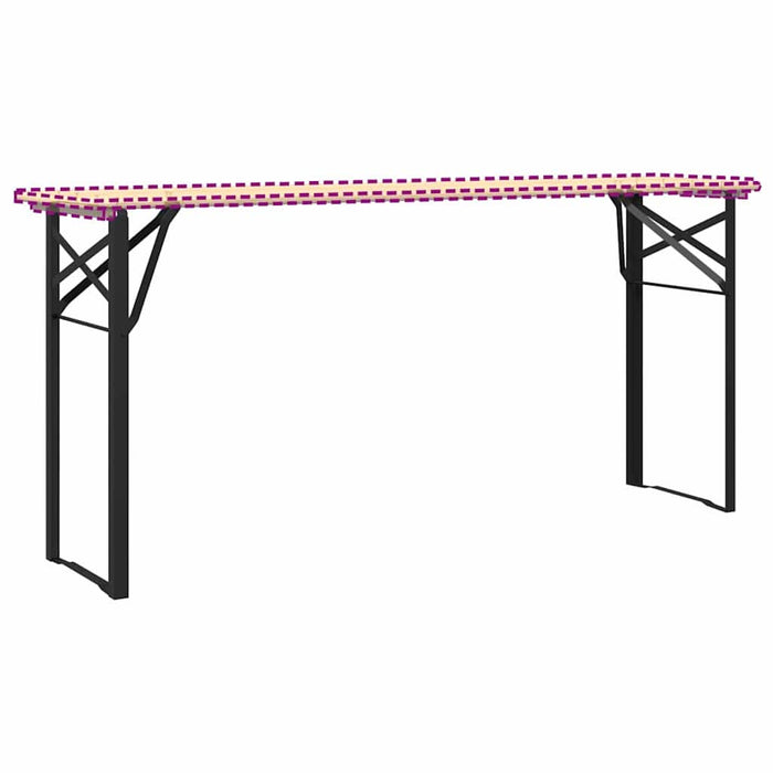 Picior de masă pentru bere 2 pcs Negru 39 x 3 x 75 cm - WALTI WALTI