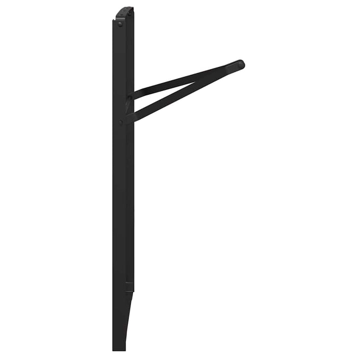 Picior de masă pentru bere 2 pcs Negru 39 x 3 x 75 cm - WALTI WALTI