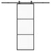 Ușă glisantă cu set feronerie, 76x205 cm, sticlă ESG/aluminiu - WALTI WALTI