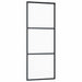 Ușă glisantă cu set feronerie, 76x205 cm, sticlă ESG/aluminiu - WALTI WALTI