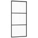 Ușă glisantă cu set feronerie, 90x205 cm, sticlă ESG/aluminiu - WALTI WALTI