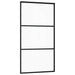 Ușă glisantă cu set feronerie 102x205 cm ESG sticlă și aluminiu - WALTI WALTI