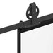 Ușă glisantă cu set feronerie 102x205 cm ESG sticlă și aluminiu - WALTI WALTI