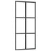 Ușă glisantă cu set feronerie, 90x205 cm, sticlă ESG/aluminiu - WALTI WALTI
