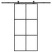 Ușă glisantă cu set feronerie 102x205 cm ESG sticlă și aluminiu - WALTI WALTI