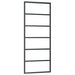 Ușă glisantă cu set feronerie, 76x205 cm, sticlă ESG/aluminiu - WALTI WALTI