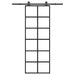 Ușă glisantă cu set feronerie, 76x205 cm, sticlă ESG/aluminiu - WALTI WALTI