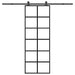 Ușă glisantă cu set feronerie, 76x205 cm, sticlă ESG/aluminiu - WALTI WALTI