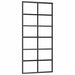 Ușă glisantă cu set feronerie, 90x205 cm, sticlă ESG/aluminiu - WALTI WALTI