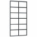 Ușă glisantă cu set feronerie 102x205 cm ESG sticlă și aluminiu - WALTI WALTI