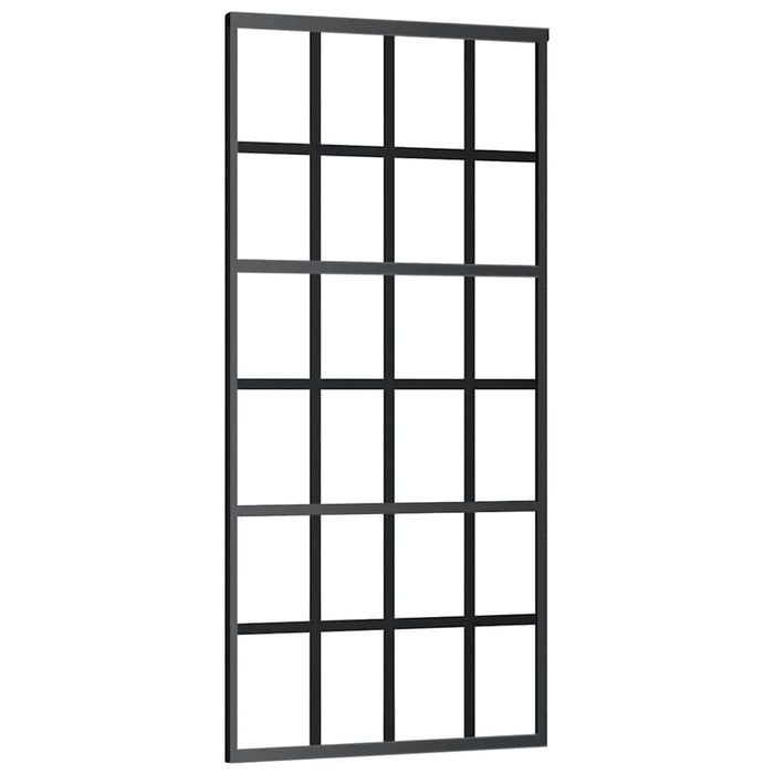Ușă glisantă cu set feronerie, 90x205 cm, sticlă ESG/aluminiu - WALTI WALTI