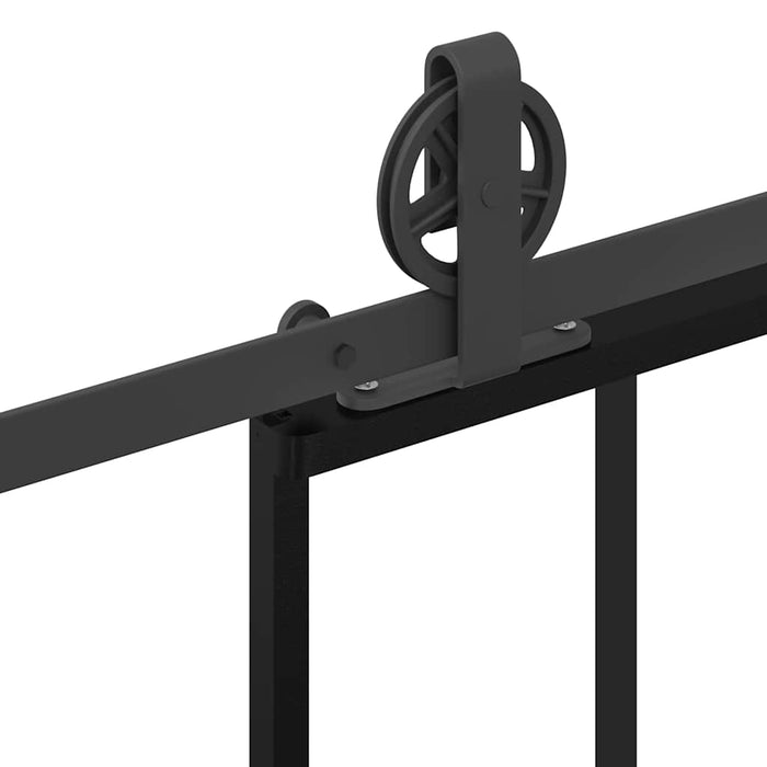 Ușă glisantă cu set feronerie 102x205 cm ESG sticlă și aluminiu - WALTI WALTI