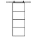Ușă glisantă cu set feronerie, 76x205 cm, sticlă ESG/aluminiu - WALTI WALTI