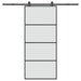 Ușă glisantă cu set feronerie, 90x205 cm, sticlă ESG/aluminiu - WALTI WALTI