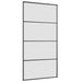 Ușă glisantă cu set feronerie 102,5x205 cm sticlă ESG/aluminiu - WALTI WALTI