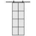 Ușă glisantă cu set feronerie, 76x205 cm, sticlă ESG/aluminiu - WALTI WALTI
