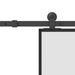 Ușă glisantă cu set feronerie, 76x205 cm, sticlă ESG/aluminiu - WALTI WALTI
