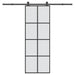 Ușă glisantă cu set feronerie, 76x205 cm, sticlă ESG/aluminiu - WALTI WALTI