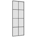 Ușă glisantă cu set feronerie, 76x205 cm, sticlă ESG/aluminiu - WALTI WALTI