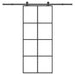 Ușă glisantă cu set feronerie, 90x205 cm, sticlă ESG/aluminiu - WALTI WALTI