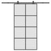 Ușă glisantă cu set feronerie 102,5x205 cm sticlă ESG/aluminiu - WALTI WALTI
