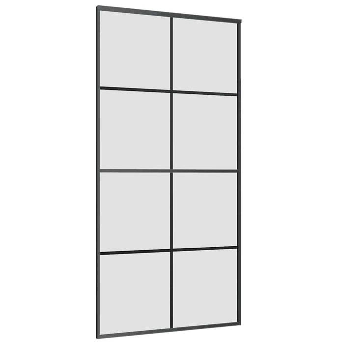 Ușă glisantă cu set feronerie 102,5x205 cm sticlă ESG/aluminiu - WALTI WALTI