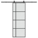 Ușă glisantă cu set feronerie, 76x205 cm, sticlă ESG/aluminiu - WALTI WALTI