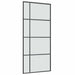 Ușă glisantă cu set feronerie, 90x205 cm, sticlă ESG/aluminiu - WALTI WALTI