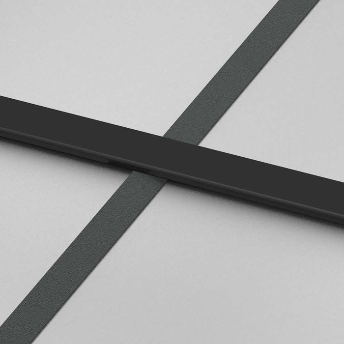 Ușă glisantă cu set feronerie, 90x205 cm, sticlă ESG/aluminiu - WALTI WALTI