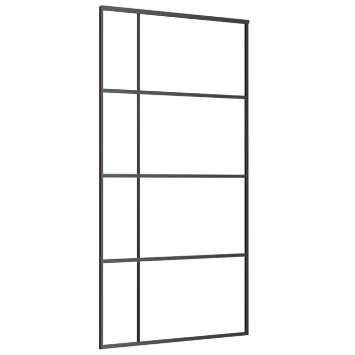 Ușă glisantă cu set feronerie 102,5x205 cm sticlă ESG/aluminiu - WALTI WALTI