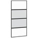 Ușă glisantă cu set de feronerie sticlă temperată și aluminiu - WALTI WALTI