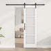 Ușă glisantă ORKDAL Alb și negru 61 x 198,5 cm - WALTI WALTI