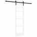 Ușă glisantă ORKDAL Alb și negru 61 x 198,5 cm - WALTI WALTI