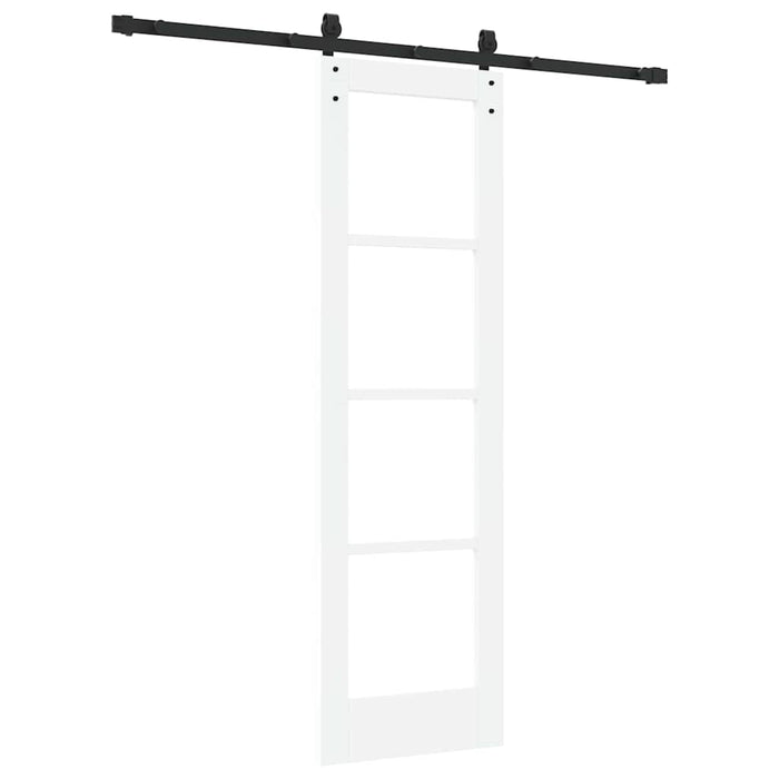 Ușă glisantă ORKDAL Alb și negru 61 x 198,5 cm - WALTI WALTI