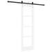 Ușă glisantă ORKDAL Alb și negru 61 x 198,5 cm - WALTI WALTI