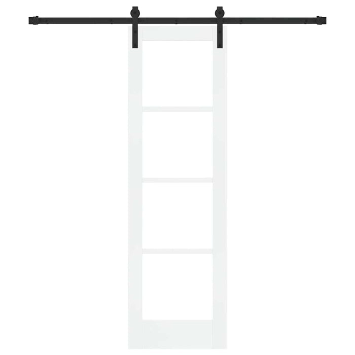 Ușă glisantă ORKDAL Alb și negru 61 x 198,5 cm - WALTI WALTI