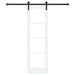 Ușă glisantă ORKDAL Alb și negru 61 x 198,5 cm - WALTI WALTI