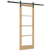 Ușă glisantă ORKDAL Natural și Negru 73,5 x 198,5 cm - WALTI WALTI