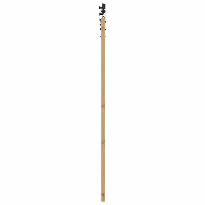 Ușă glisantă ORKDAL Natural și Negru 73,5 x 198,5 cm - WALTI WALTI