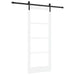 Ușă glisantă ORKDAL Alb și negru 83 x 202 cm - WALTI WALTI