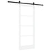 Ușă glisantă ORKDAL Alb și negru 83 x 202 cm - WALTI WALTI