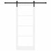 Ușă glisantă ORKDAL Alb și negru 83 x 202 cm - WALTI WALTI