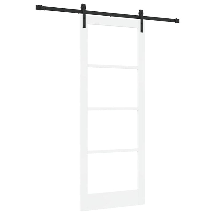 Ușă glisantă ORKDAL Alb și negru 83 x 211 cm - WALTI WALTI