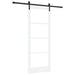 Ușă glisantă ORKDAL Alb și negru 83 x 211 cm - WALTI WALTI